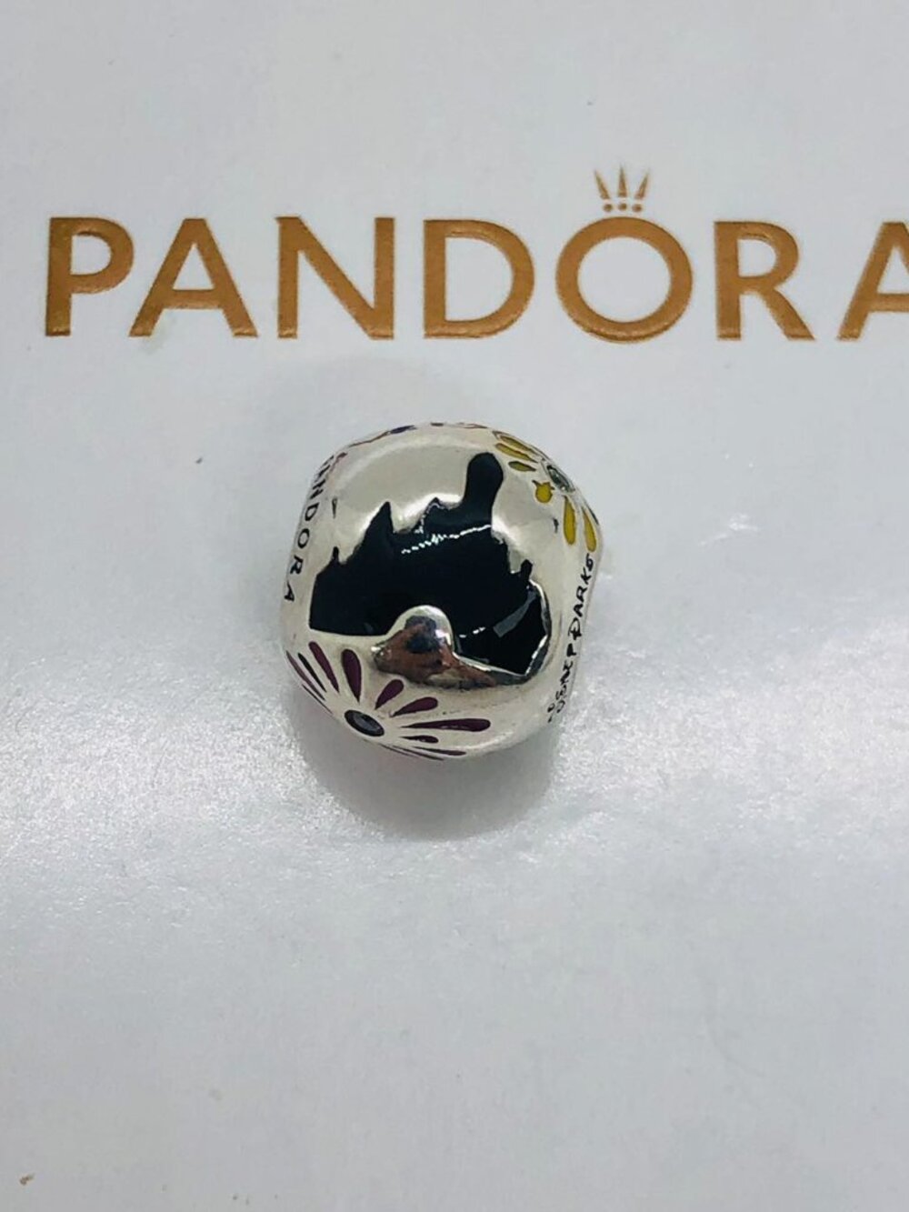 Pandora Disneyland Bead Charm S925 Sterling Silver Jewelry